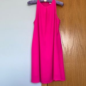GB hot pink shift sleeveless dress NWOT